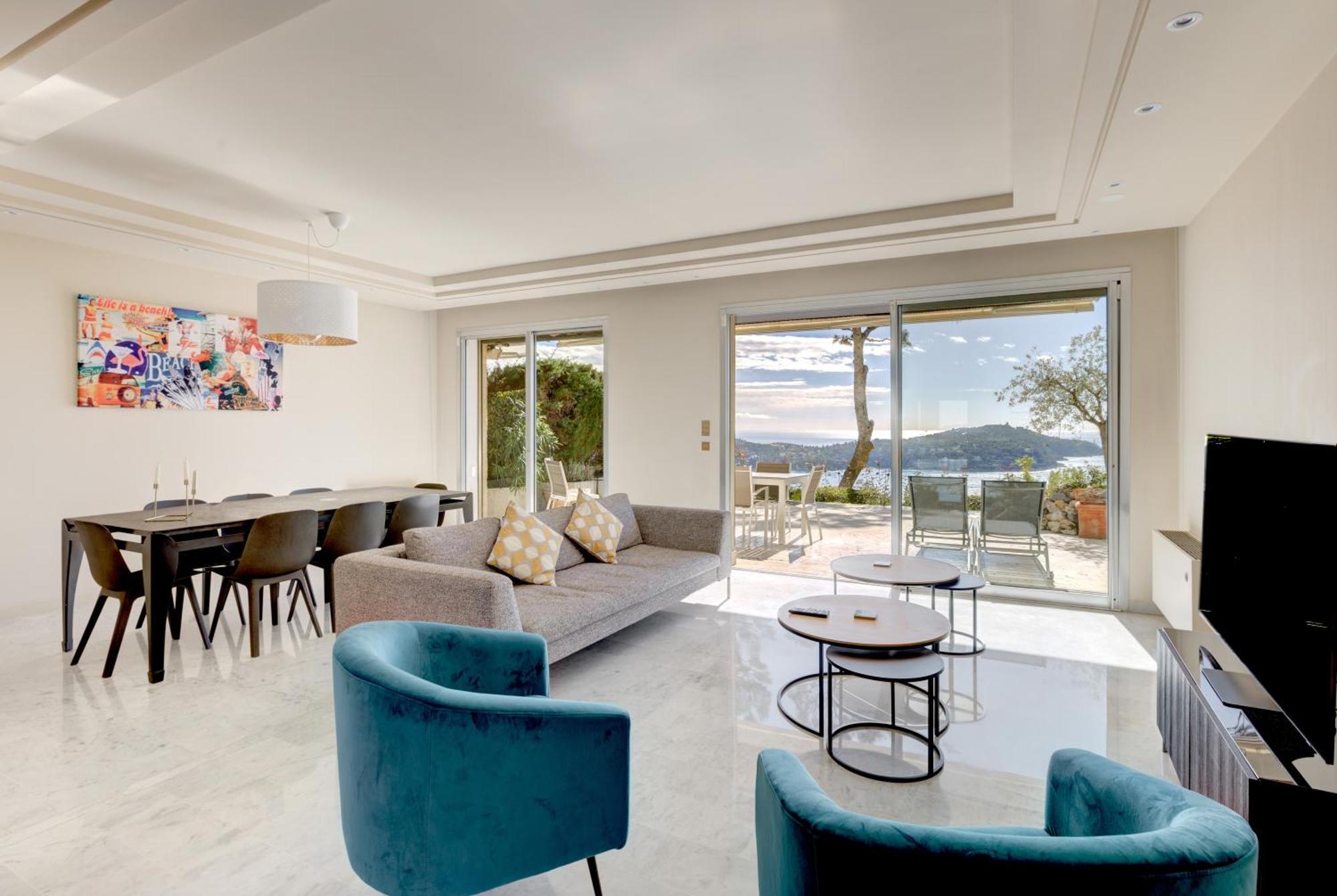 Giant Terrace On A Stunning View Appartement Villefranche-sur-Mer Buitenkant foto