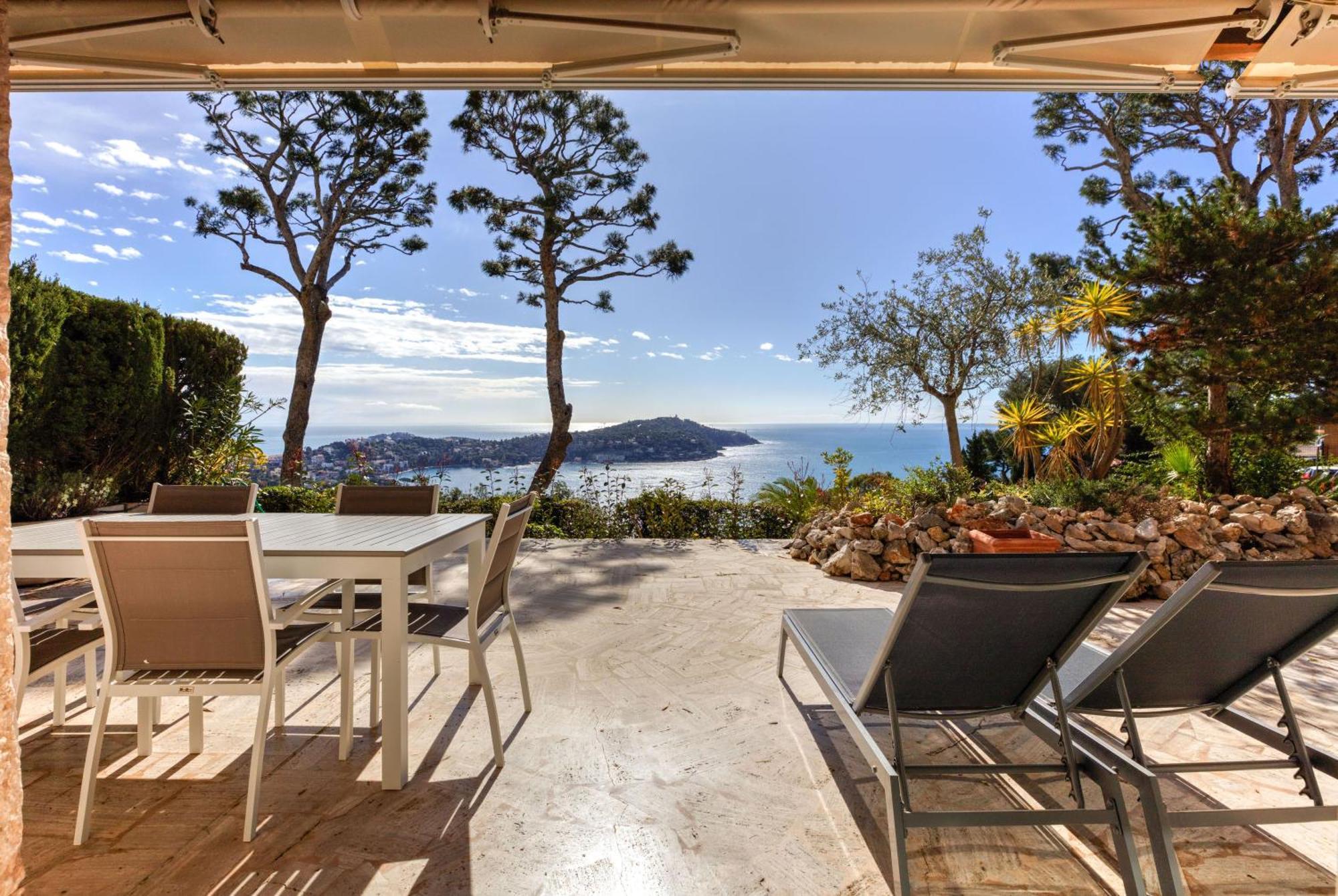 Giant Terrace On A Stunning View Appartement Villefranche-sur-Mer Buitenkant foto