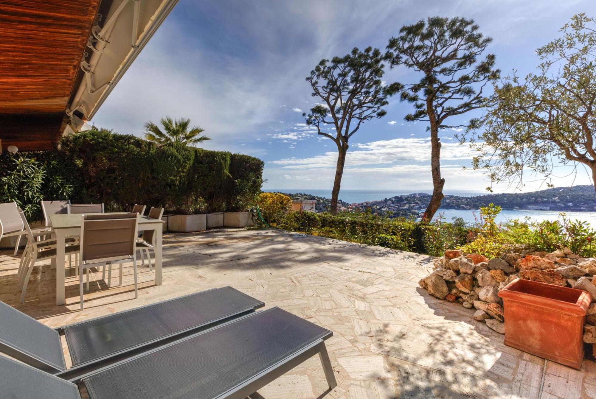 Giant Terrace On A Stunning View Appartement Villefranche-sur-Mer Buitenkant foto